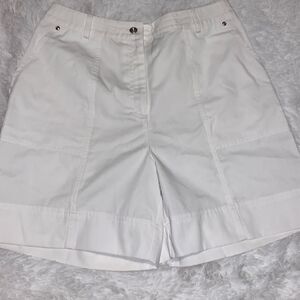 Vintage‎ Studio Works White Bermuda Shorts 10P